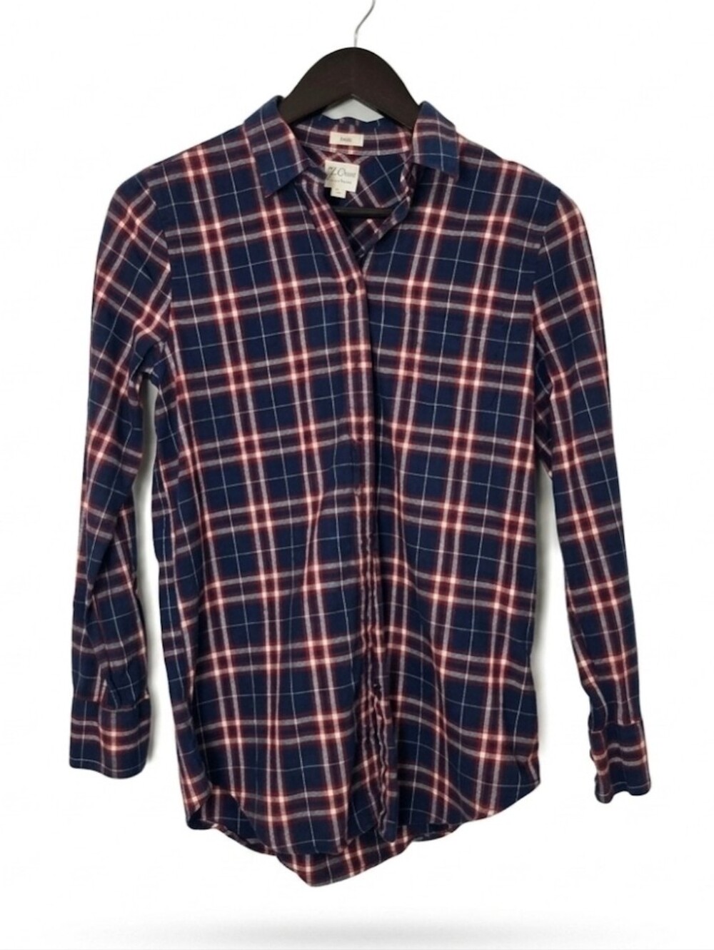 J. Crew boy fit flannel button down